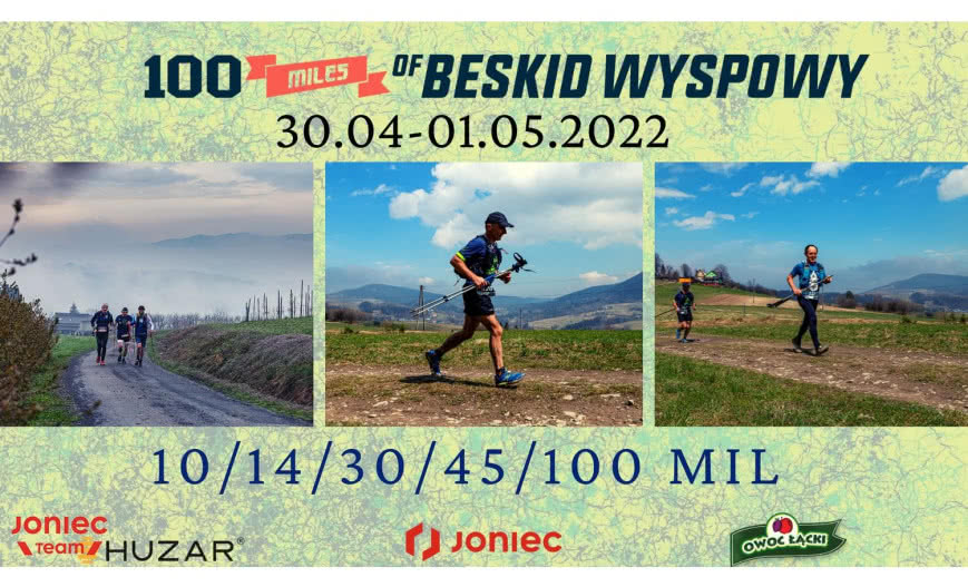 Joniec partnerem biegu 100 miles of Beskid Wyspowy